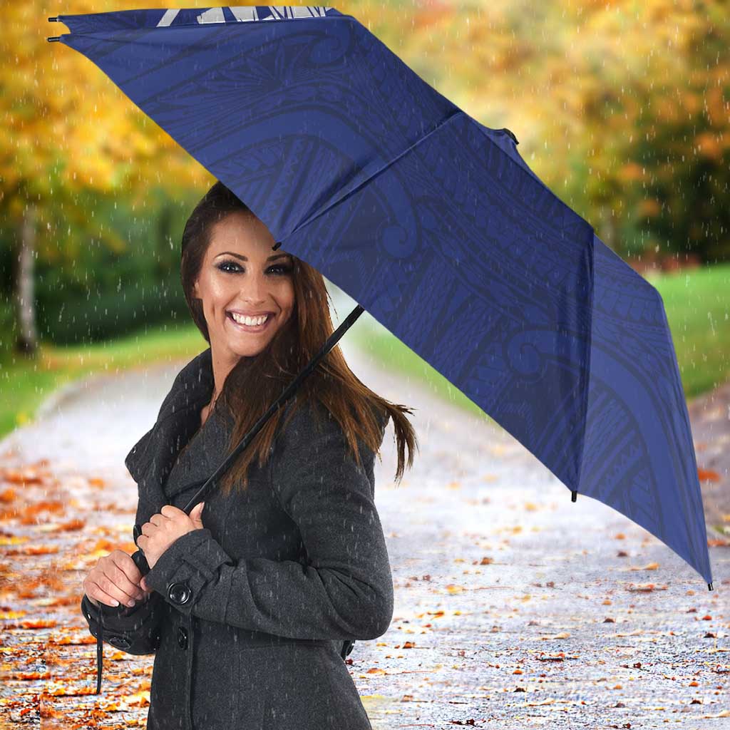Samoa Rugby Umbrella Pacific Motifs - Polynesian Pride