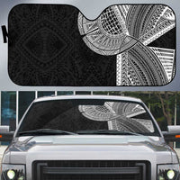 Samoan Tatau Auto Sun Shade Art Tribal Traditional Tattoos LT03 Black - Polynesian Pride