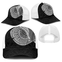 Samoan Tatau Baseball Net Cap Art Tribal Traditional Tattoos - Polynesian Pride