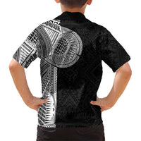 Samoan Tatau Family Matching Puletasi and Hawaiian Shirt Art Tribal Traditional Tattoos LT03 - Polynesian Pride