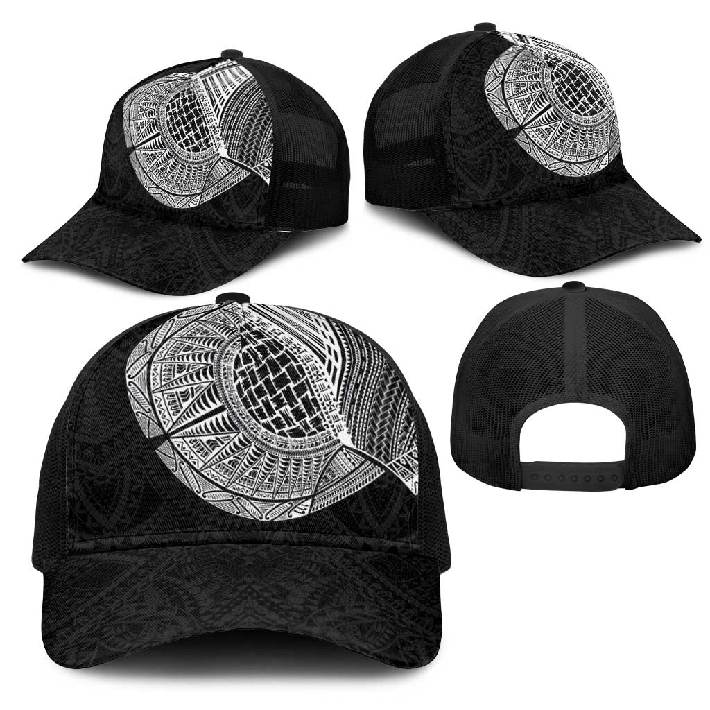 Samoan Tatau Mesh Trucker Cap Art Tribal Traditional Tattoos - Polynesian Pride