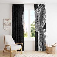 Samoan Tatau Window Curtain Art Tribal Traditional Tattoos - Polynesian Pride