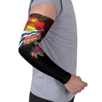 Kiribati Flag and Fireworks Arm Sleeves First Place Welcome the New Year LT03 - Polynesian Pride