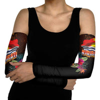Kiribati Flag and Fireworks Arm Sleeves First Place Welcome the New Year LT03 - Polynesian Pride