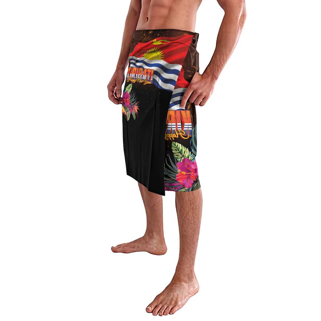 Kiribati Flag and Fireworks Lavalava First Place Welcome the New Year - Polynesian Pride