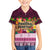 Pasifika Festival Auckland Kid Hawaiian Shirt Polynesian Tribal with Pacific Pattern Pink Color LT03 Kid Pink - Polynesian Pride