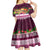 Pasifika Festival Auckland Kid Short Sleeve Dress Polynesian Tribal with Pacific Pattern Pink Color LT03 - Polynesian Pride