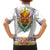 Haiti Flag Traditional Dashiki Hawaiian Shirt White Color - Polynesian Pride