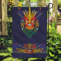 Haiti Flag Traditional Dashiki Garden Flag Black Color LT03 Garden Flag Black - Polynesian Pride