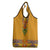 Haiti Flag Traditional Dashiki Grocery Bag Yellow Color - Polynesian Pride