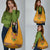 Haiti Flag Traditional Dashiki Grocery Bag Yellow Color - Polynesian Pride