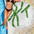 Hawaii Maile Lei Beach Blanket Aloha White Color