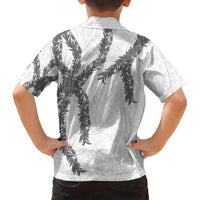 Hawaii Maile Lei Kid Hawaiian Shirt Aloha The Grey Color