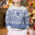 Scottish Christmas Kid Ugly Christmas Sweater Scotland Thistle and Celtic Knot White-Blue Color - Polynesian Pride