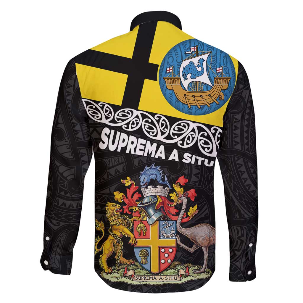 New Zealand Wellington Family Matching Mermaid Dress and Hawaiian Shirt The Capital's Emblems Flag and Koru Art LT03 - Polynesian Pride