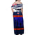 New Zealand and Australia ANZAC Day Family Matching Off Shoulder Maxi Dress and Hawaiian Shirt Lest We Forget Red Poppy Flowers and Soldier LT03 - Polynesian Pride