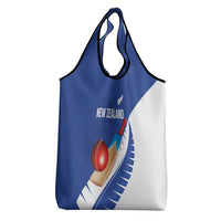 New Zealand Cricket Grocery Bag Kiwi Birds Haka Dance Blue Fern Sporty Style LT03 - Polynesian Pride