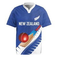 Custom New Zealand Cricket Rugby Jersey Kiwi Birds Haka Dance Blue Fern Sporty Style LT03 Blue - Polynesian Pride