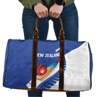 New Zealand Cricket Travel Bag Kiwi Birds Haka Dance Blue Fern Sporty Style LT03 Blue - Polynesian Pride