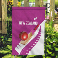 New Zealand Cricket Garden Flag Kiwi Birds Haka Dance Pink Fern Sporty Style LT03 Garden Flag Pink - Polynesian Pride
