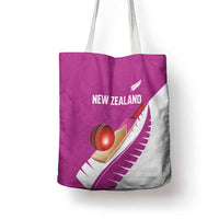 New Zealand Cricket Tote Bag Kiwi Birds Haka Dance Pink Fern Sporty Style LT03 - Polynesian Pride