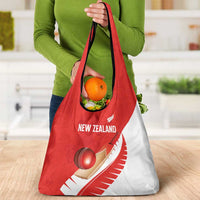 New Zealand Cricket Grocery Bag Kiwi Birds Haka Dance Red Fern Sporty Style LT03 - Polynesian Pride