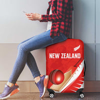 New Zealand Cricket Luggage Cover Kiwi Birds Haka Dance Red Fern Sporty Style LT03 - Polynesian Pride
