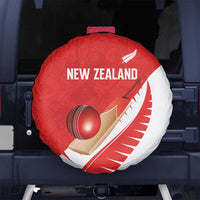 New Zealand Cricket Spare Tire Cover Kiwi Birds Haka Dance Red Fern Sporty Style LT03 No hole Red - Polynesian Pride