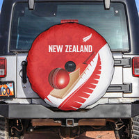 New Zealand Cricket Spare Tire Cover Kiwi Birds Haka Dance Red Fern Sporty Style LT03 Red - Polynesian Pride