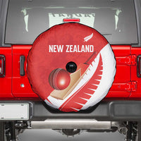 New Zealand Cricket Spare Tire Cover Kiwi Birds Haka Dance Red Fern Sporty Style LT03 - Polynesian Pride