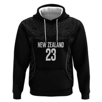 New Zealand Basketball Ta Moko Tribal Custom Hoodie