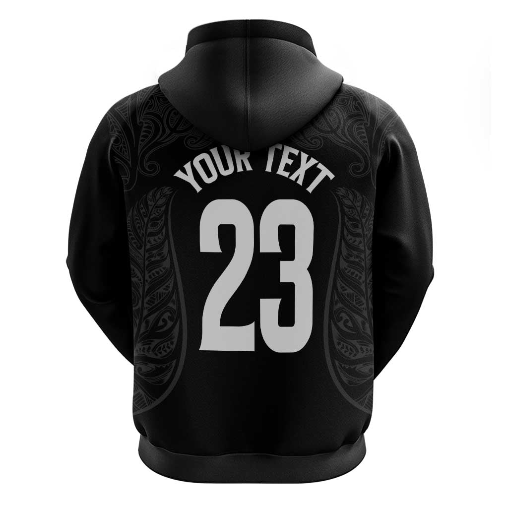 New Zealand Basketball Ta Moko Tribal Custom Hoodie