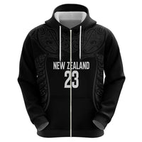 New Zealand Basketball Ta Moko Tribal Custom Hoodie