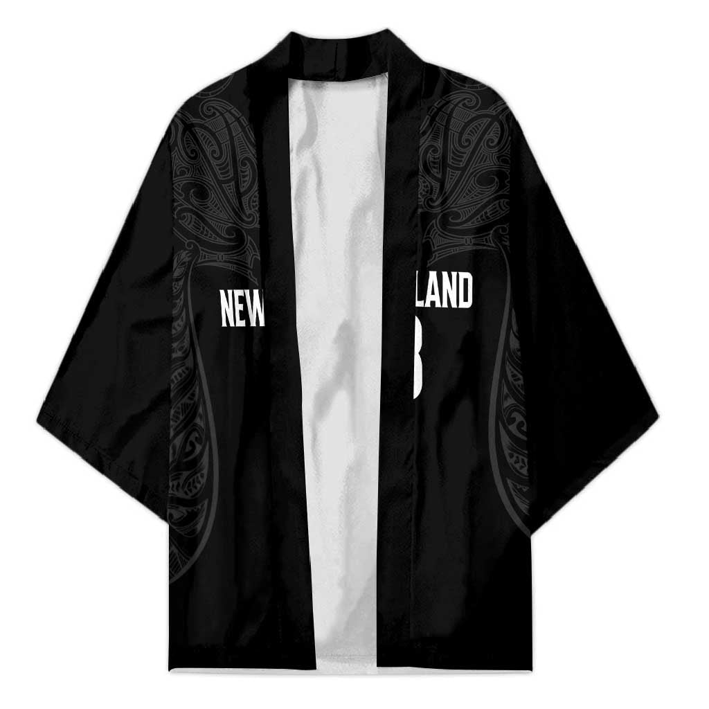 New Zealand Basketball Ta Moko Tribal Custom Kimono