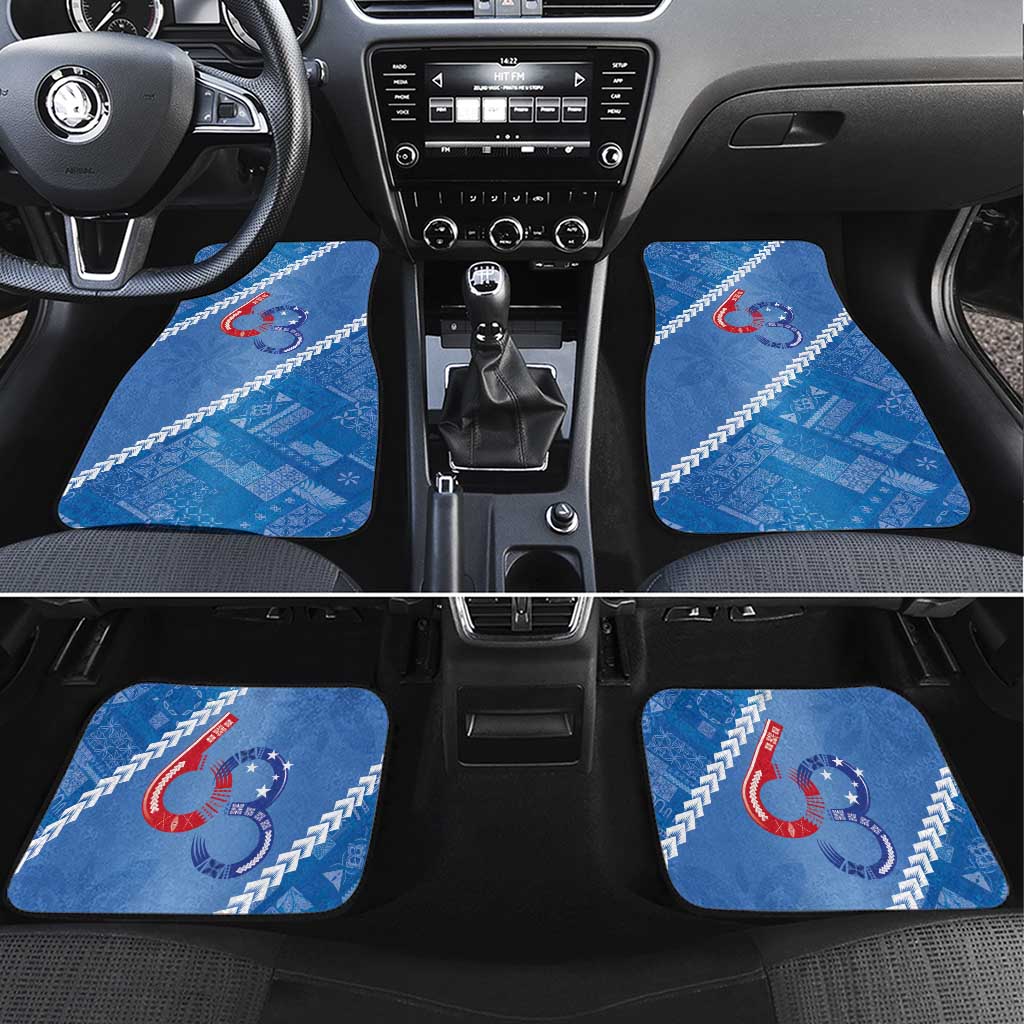 Samoa Independence Day Car Mats Anniversary 63th-Siapo Art