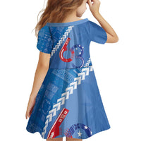 Samoa Independence Day Family Matching Mermaid Dress and Hawaiian Shirt Anniversary 63th-Siapo Art