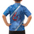 Samoa Independence Day Family Matching Off Shoulder Short Dress and Hawaiian Shirt Anniversary 63th-Siapo Art