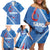 Samoa Independence Day Family Matching Off Shoulder Short Dress and Hawaiian Shirt Anniversary 63th-Siapo Art