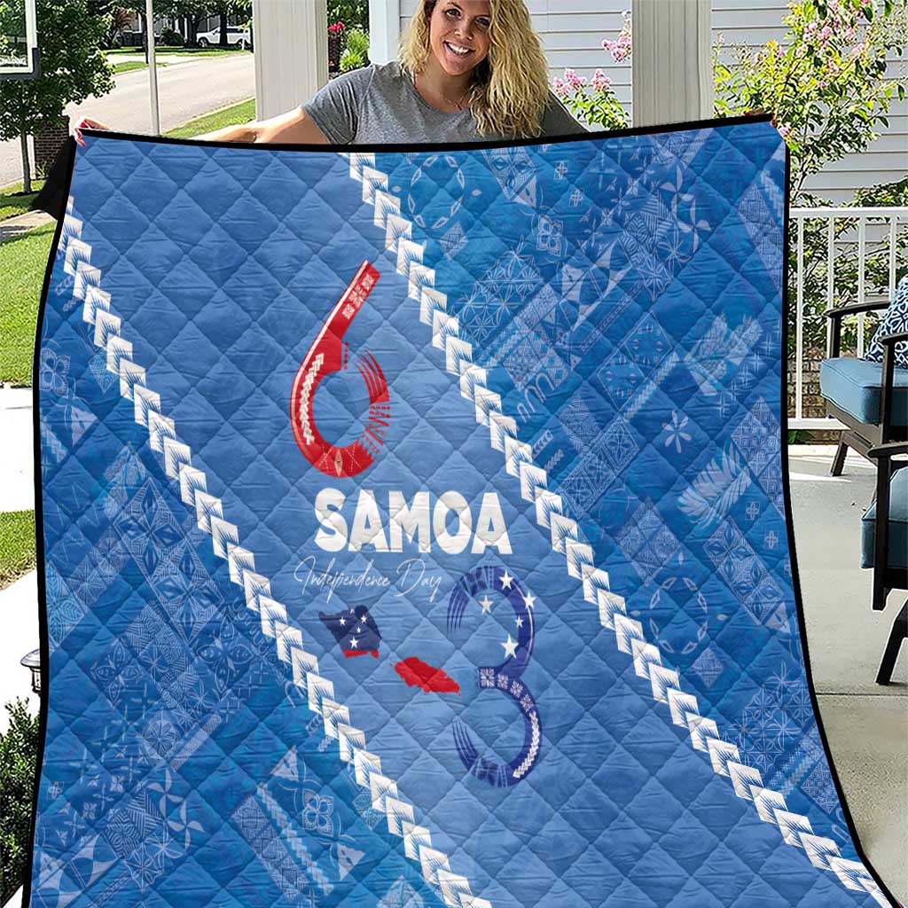 Samoa Independence Day Quilt Anniversary 63th-Siapo Art