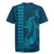 Aloha Hawaii Whale Kakau and Polynesian Tattoo Rugby Jersey Light Blue Color