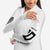 Custom Rugby Fiji Arm Sleeves Fijian Masi Tribal Sporty Style White Color - Polynesian Pride