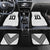 Rugby Fiji Car Mats Fijian Masi Tribal Sporty Style White Color - Polynesian Pride