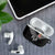 Rugby Fiji AirPods Case Fijian Masi Tribal Sporty Style Black Color - Polynesian Pride
