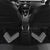 Rugby Fiji Car Mats Fijian Masi Tribal Sporty Style Black Color - Polynesian Pride