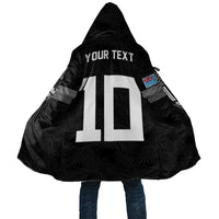 Custom Rugby Fiji Cloak Fijian Masi Tribal Sporty Style Black Color - Polynesian Pride
