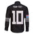 Custom Rugby Fiji Family Matching Off The Shoulder Long Sleeve Dress and Hawaiian Shirt Fijian Masi Tribal Sporty Style Black Color - Polynesian Pride