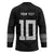 Custom Rugby Fiji Hockey Jersey Fijian Masi Tribal Sporty Style Black Color - Polynesian Pride