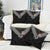 Rugby Fiji Pillow Cover Fijian Masi Tribal Sporty Style Black Color - Polynesian Pride
