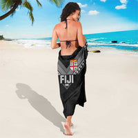 Rugby Fiji Sarong Fijian Masi Tribal Sporty Style Black Color LT03 - Polynesian Pride