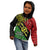 Papua New Guinea Southern Highlands Province Kid Hoodie PNG Birds Of Paradise Polynesian Arty Style LT03 - Polynesian Pride